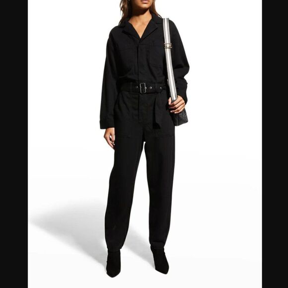 AG Adriano Goldschmied Ryliegh Belted Jumpsuit - Picture 1 of 3